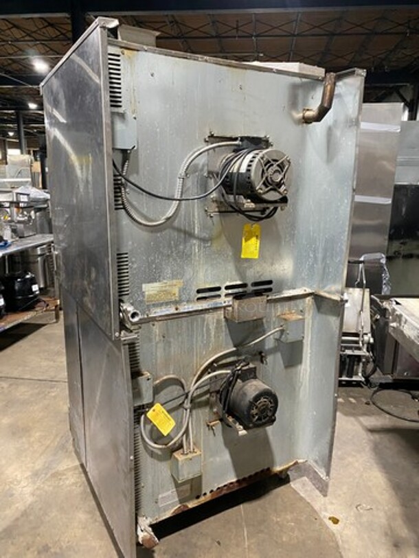 Imperial Commercial Natural Gas Powered Double Deck Convection Oven! With View Through Doors! Metal Oven Racks! All Stainless Steel! 2x Your Bid Makes One Unit! - Image 4 of 9
