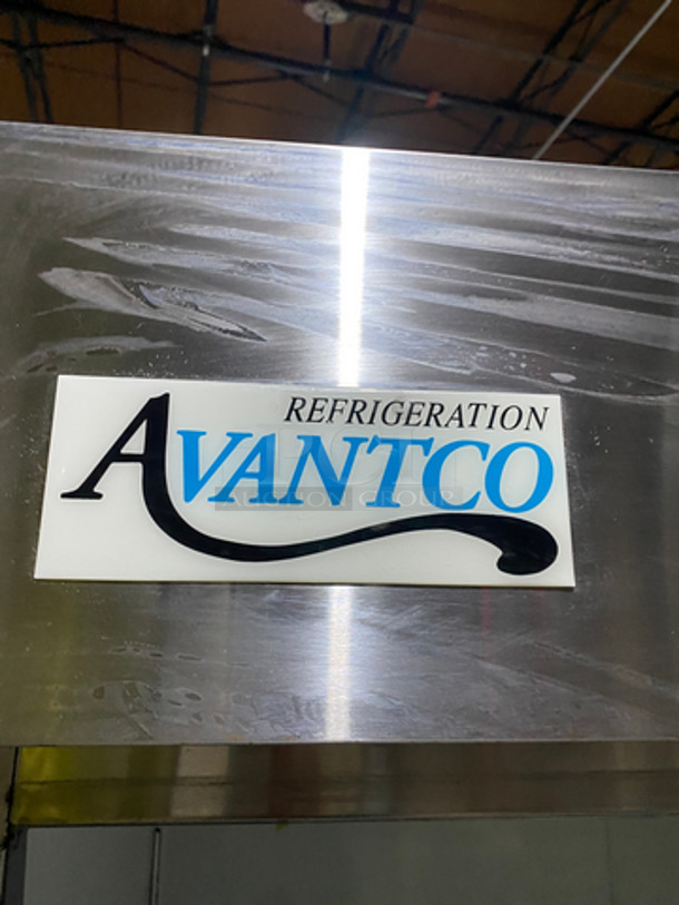 Avantco Commercial Single Door Reach In Freezer! With Poly Coated Racks! All Stainless Steel! On Casters! Model: 178CFD1FF 115V 60HZ - Image 10 of 11