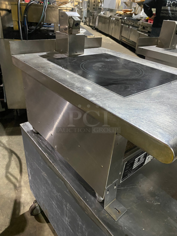 Oishii Commercial Countertop Single Burner Electromagnetic Cooking Range! All Stainless Steel! On Small Legs! Model: PHI500SV2UL SN: X4142005 220V 60HZ 3 Phase - Image 2 of 9