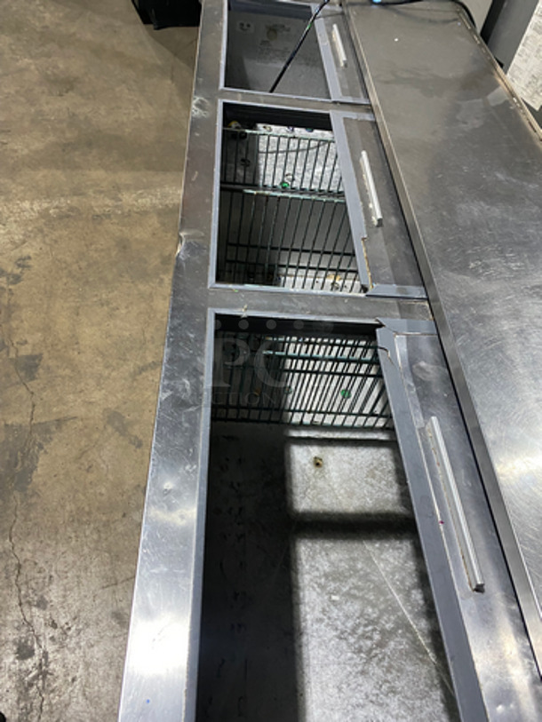 Leader Commercial 3 Door Beer Cooler! Solid Stainless Steel! Model: ESBC72SC SN: NO05S1419 115V 60HZ 1 Phase - Image 6 of 9