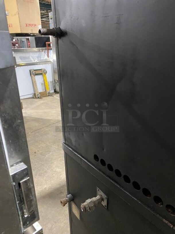 Blodgett Commercial Natural Gas Powered Double Deck Baking/Roasting Oven! All Stainless Steel! 2x Your Bid Makes One Unit! Model: 981 SN: 10183A9459101 - Image 12 of 12