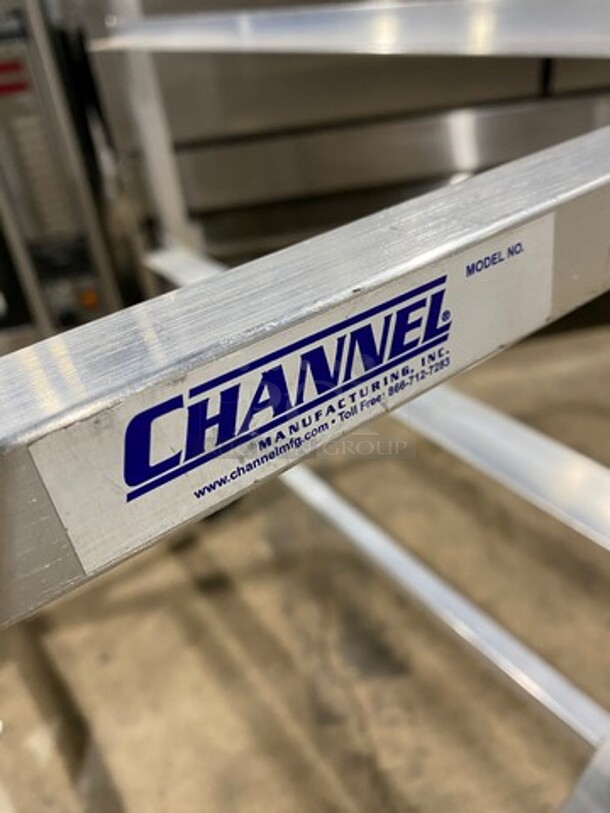 Channel Metal Commercial Pan Transport Rack! On Casters! - Image 5 of 5