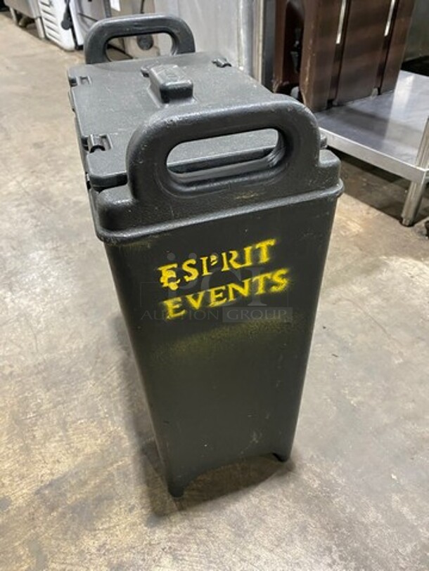 Cambro Insulated Beverage Dispenser/ Holder! With Side Handles! With Lid! - Image 2 of 6