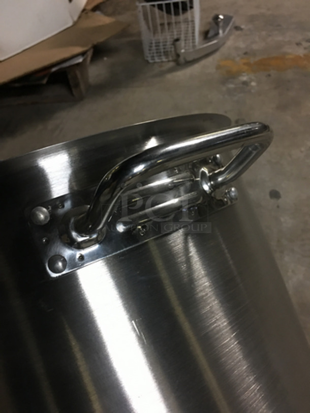 Metal Stock Pot! With Handles! - Image 3 of 4