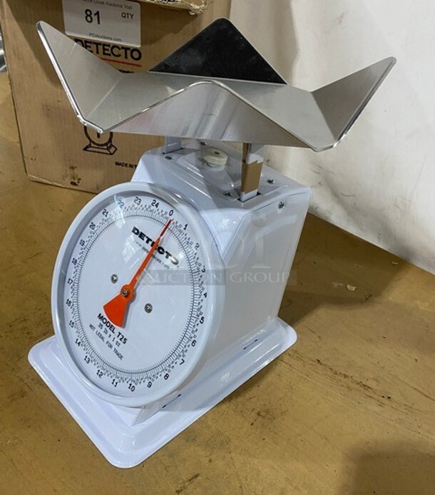 Detecto 25LB Mechanical Portion Control Dial Scale! MODEL T25 - Image 4 of 8