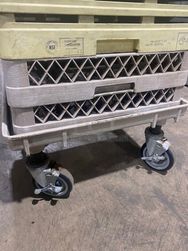 ALL ONE MONEY! Assorted Style And Color Poly Cup Crates! On Dolly! - Image 5 of 10