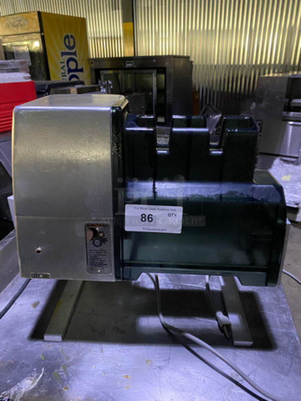 Hobart Commercial Countertop Meat Tenderizer Machine! Stainless Steel Body! Model: 403 SN: 311555973 115V 60HZ 1 Phase