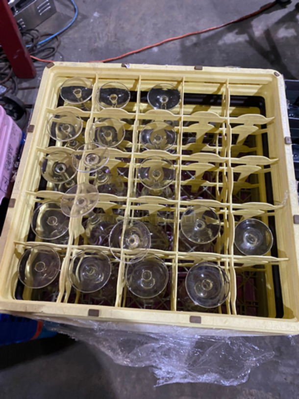 Wine Glasses! Includes Poly Cup Crate! 3x Your Bid! - Image 2 of 6