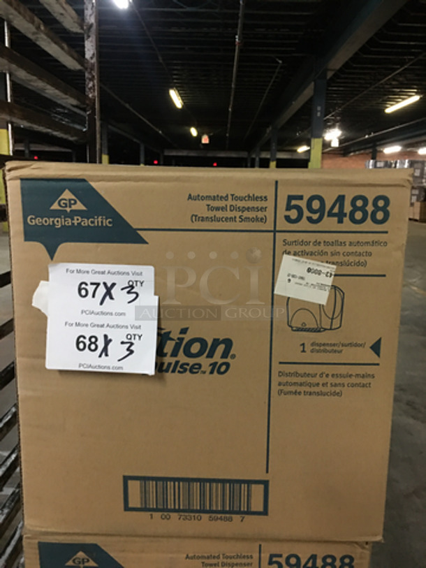 NEW! IN THE BOX! Georgia Pacific Wall Mount Motion Activated Paper Towel Dispenser! 3x Your Bid! - Image 1 of 7