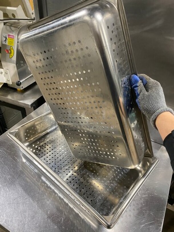 NEW! Perforated Pans! 2x Your Bid! - Image 3 of 5