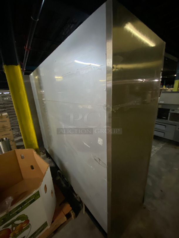 Turbo Air Commercial 3 Door Reach In Refrigerator! With Metal Racks! All Stainless Steel! With Casters! Model: TSR72SD SN: BD7R0113 115V 60HZ 1 Phase - Image 4 of 12