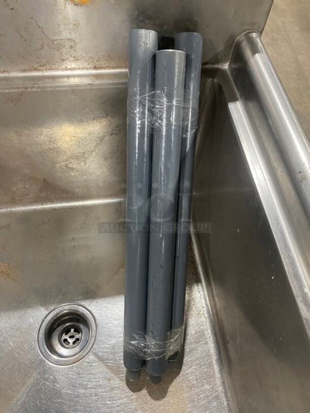 L&J Commercial Single Bay Sink! All Stainless Steel! With Legs! - Image 6 of 7