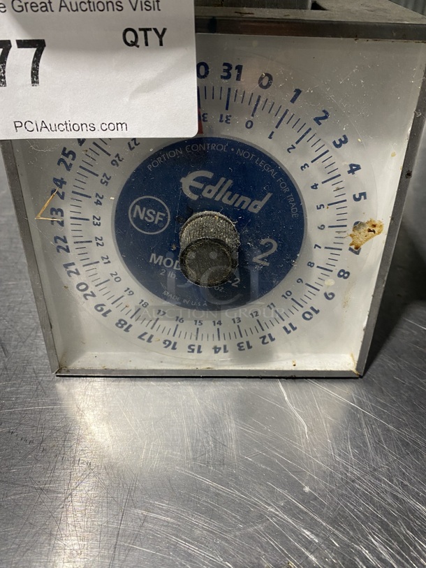 Edlund Portion Control Scale! MODEL: Premier SN:210825!
 - Image 3 of 6