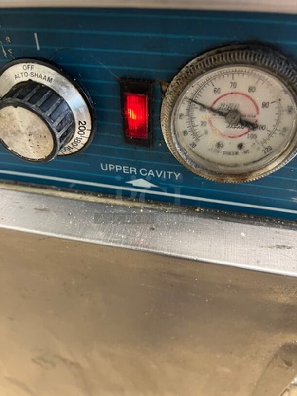 Alto Shaam Commercial Heated Holding Cabinet/ Food Warmer! All Stainless Steel! On Casters! WORKING WHEN REMOVED! Model: 1000UPVSI SN: 506004490 208/240V 60HZ 1 Phase - Image 5 of 8