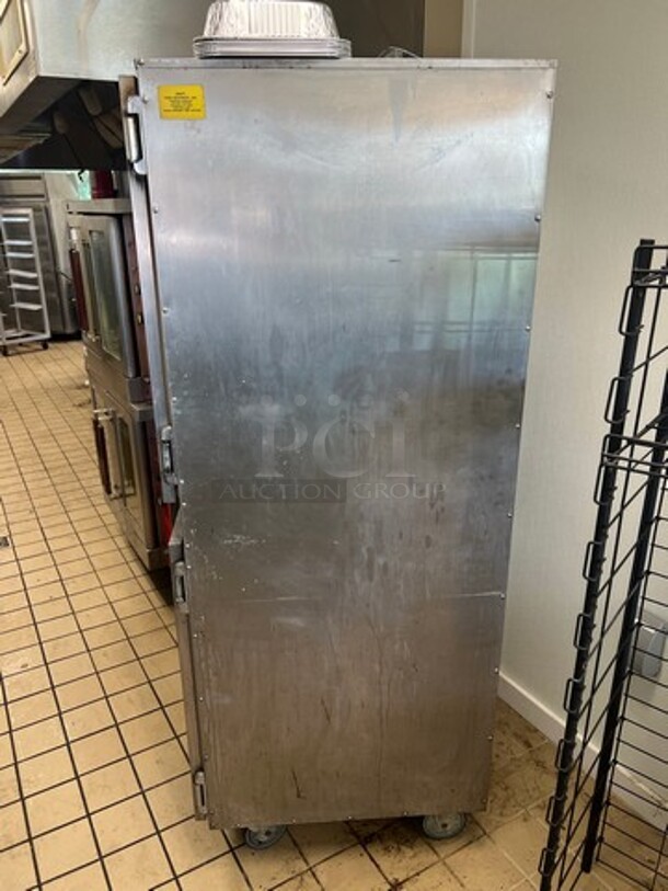 Alto Shaam Commercial Heated Holding Cabinet/ Food Warmer! All Stainless Steel! On Casters! WORKING WHEN REMOVED! Model: 1000UPVSI SN: 506004490 208/240V 60HZ 1 Phase - Image 6 of 8