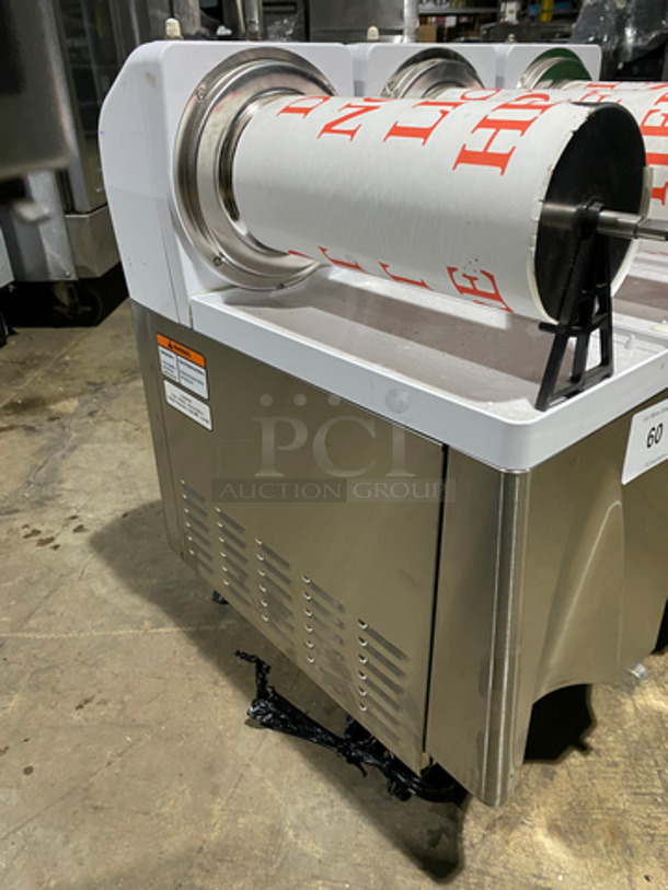 NEW! NEVER USED! Bunn Commercial Countertop Slush Machine Base! All Stainless Steel! On Small Legs! Model: CDS3 SN: CDS0037235 120V 60HZ 1 Phase - Image 2 of 10
