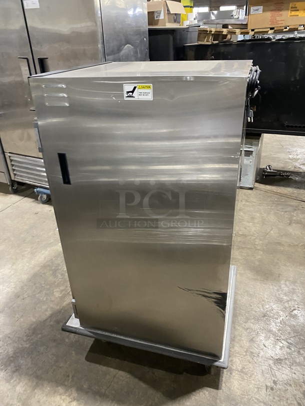  Cres Cor Commercial Hot-N-Hold Food Cabinet! All Stainless Steel! MODEL:H137SUA9C SN: FAI-J1179101-1514 120V! On Casters!  - Image 4 of 8