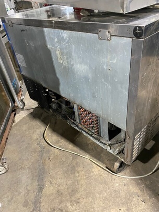 Turbo Air Commercial 2 Door Lowboy/Worktop Freezer! With Poly Coated Racks! All Stainless Steel! Model: MUF48 115V 60HZ 1 Phase - Image 4 of 8