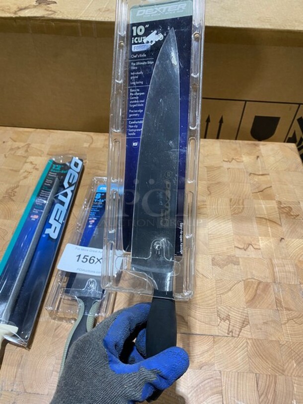 NEW! Dexter Stainless Steel Assorted Chef's Knifes! - Image 7 of 8