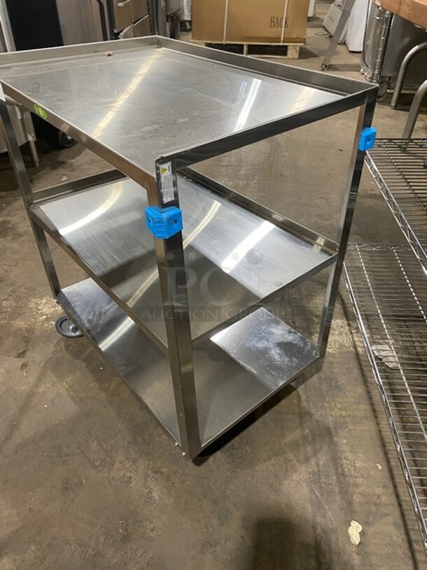 Lakeside Stainless Steel 3 Shelf Utility Cart! - Image 2 of 8
