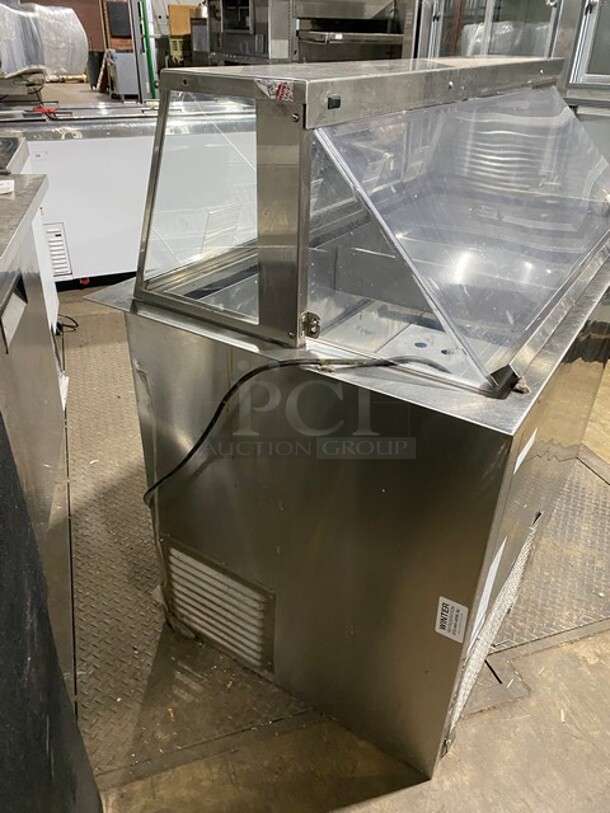 C.Nelson  stainless Steel Commercial Ice-cream Dipping Cabinet! MODEL BD8RIT 115V  - Image 3 of 8