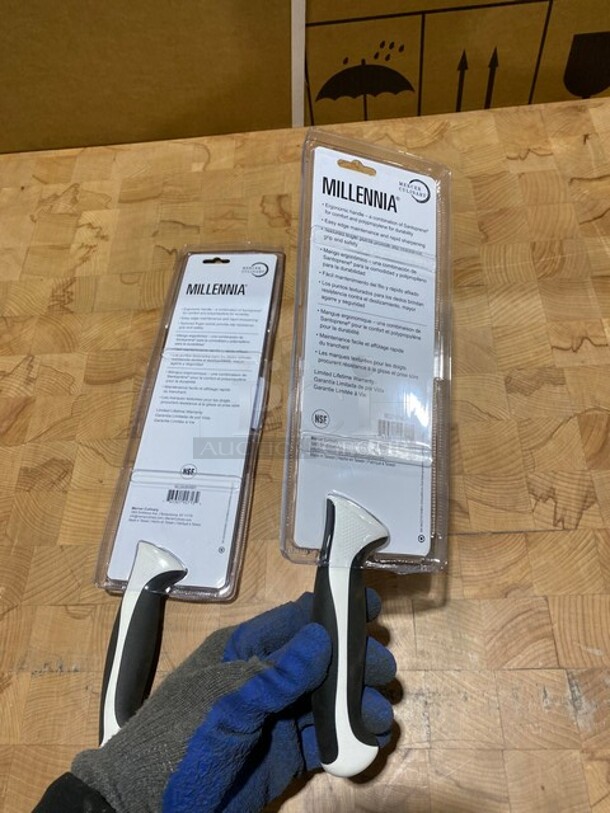 NEW! Millennia Stainless Steel Chefs Knifes! 2x Your Bid! - Image 9 of 9