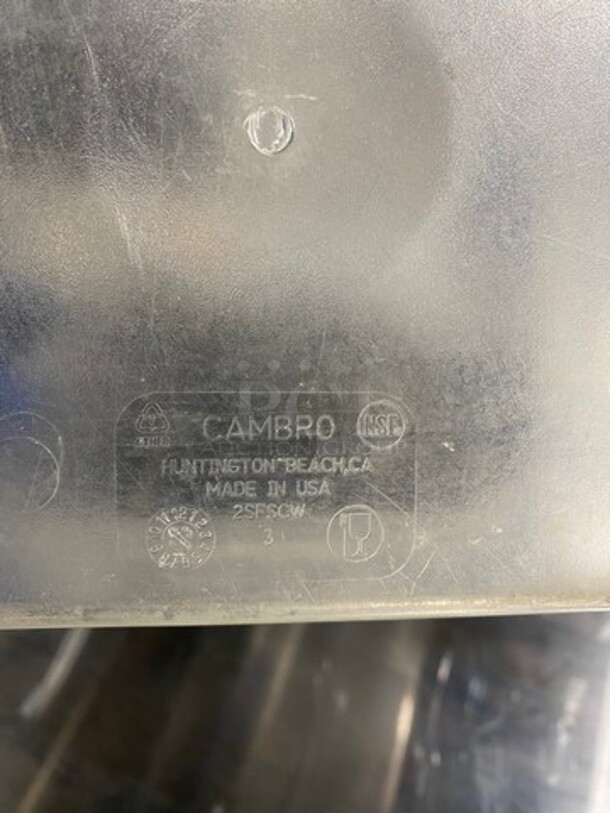 Cambro Clear Poly Food Containers! 9x Your Bid! - Image 4 of 8