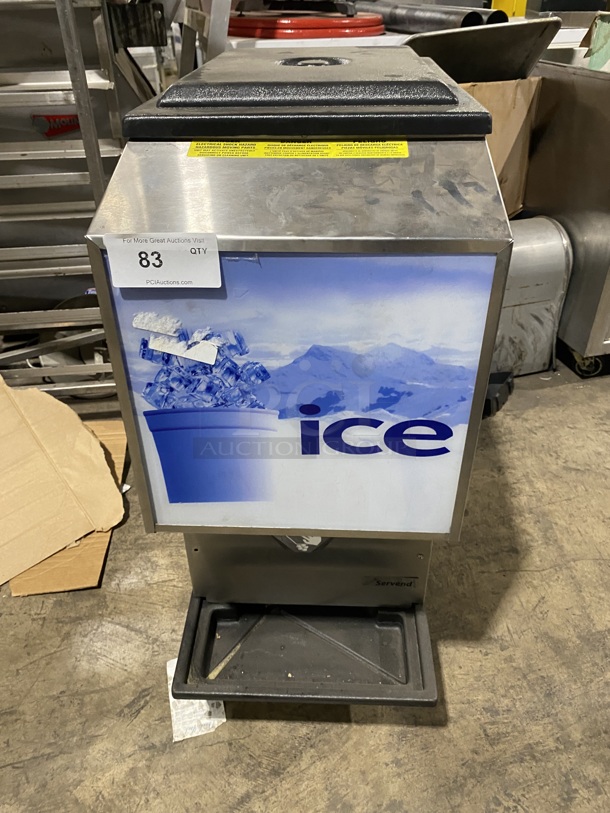 Manitowoc Servend Counter Ice Dispensing Machine! Mode M90 Serial 610196452! 115V 1 phase! - Image 1 of 9