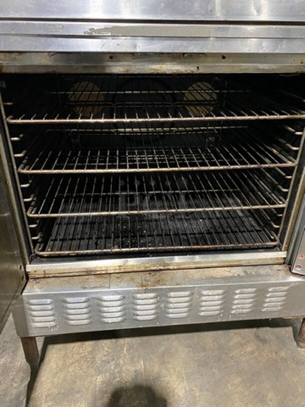 Blodgett Zephaire Edition Commercial Double Deck Convection Oven! With Solid Doors! Metal Oven Racks! Stainless Steel! On Legs! 2x Your Bid Makes One Unit! - Image 8 of 12