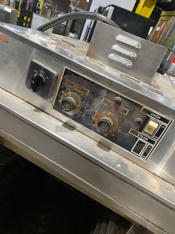 Nuvu Commercial Electric Powered Countertop Oven/Steamer! With View Through Door! All Stainless Steel! - Image 6 of 8