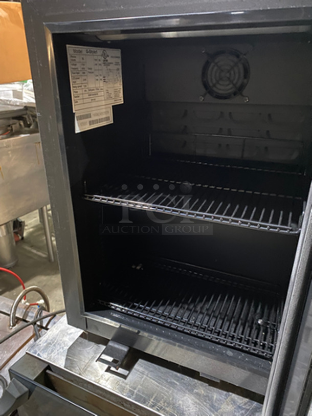 IDW Commercial Refrigerated Single Door Reach-In Mini Merchandiser! With View Through Door! Poly Coated Racks!Model: G-STYLE1 SN: S0581302020219 115V 60HZ 1 Phase - Image 5 of 7