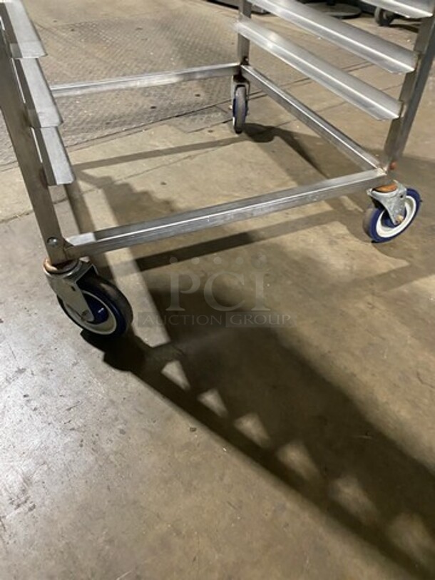Channel Metal Commercial Pan Transport Rack! On Casters! - Image 5 of 6