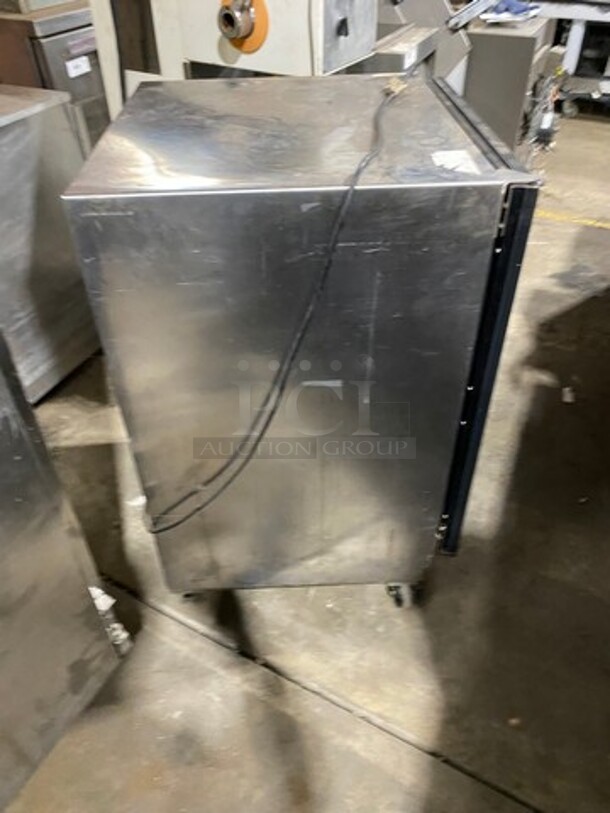 Perlick Commercial Undercounter Single Door Reach In Cooler! Solid Stainless Steel! On Casters! Model: HC24RS SN: 690652 115V 60HZ 1 Phase - Image 3 of 8