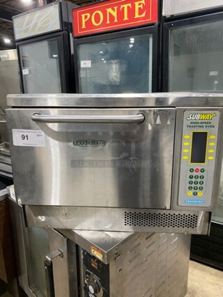 Turbo Chef Commercial Countertop Rapid Cook Oven/ Microwave Oven! All Stainless Steel! Model: NGC SN: NGC14021 208/230/240V
