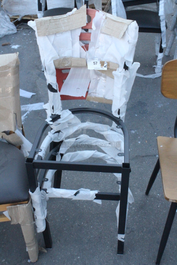 BRAND NEW SCRATCH & DENT! Wood & Metal Framed Chairs. Various sizes and styles. 8x your bid - Image 5 of 7