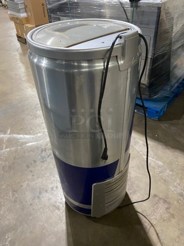 Reach Down Beverage Cooler Merchandiser! On Casters! Model: RBCCV2 SN: 1401169000US 115V - Image 4 of 7
