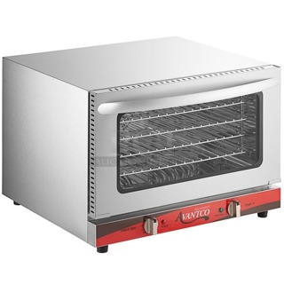 BRAND NEW SCRATCH & DENT! Avantco CO-16 Half Size Countertop Convection Oven, 1.5 Cu. Ft. - 120V, 1600W. Original Packaging Damaged. 23x71x22-1/2x16-1/2