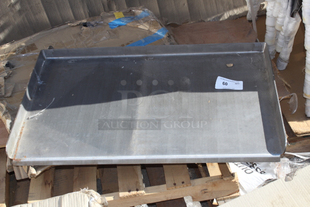 BRAND NEW SCRATCH & DENT! Assure Parts 35 7/8" x 27" x 4" Add-On 6 Burner Griddle Top. Out of Original Box.  - Image 1 of 3