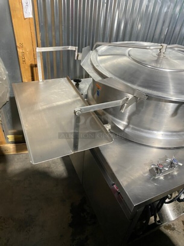 Southbend Commercial Direct Steam Powered 40 Gallon Tilt Kettle! All Stainless Steel! Model DMT40 Serial 903583KK0894! On Legs! GOES WELL WITH LOT #47!!! - Image 5 of 11