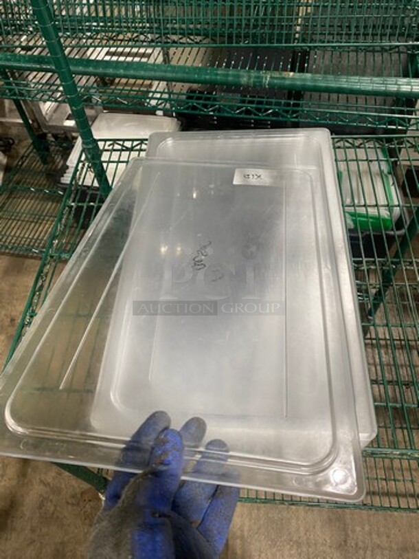 ALL ONE MONEY! Cambro Clear Poly Food Container Lids! 15x Your Bid! - Image 6 of 6