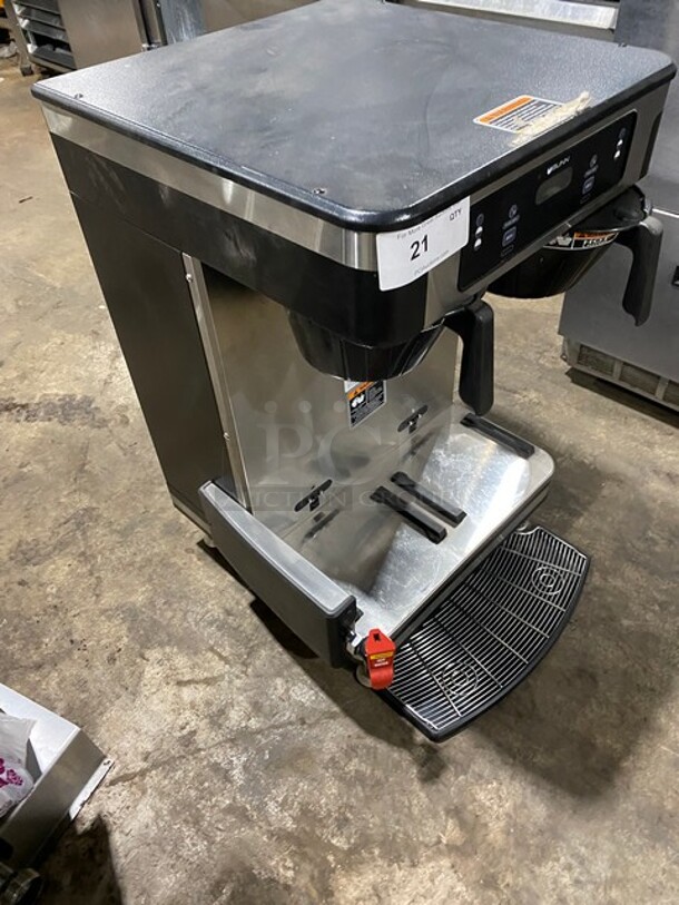  BUNN All Stainless Steel Commercial Countertop 2 Section Coffee Machine! 120-240 Volts, 1 Phase! - Image 2 of 12