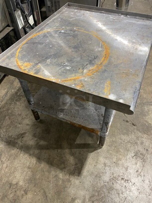 All Stainless Steel Commercial table With Under Shelf! - Image 4 of 7