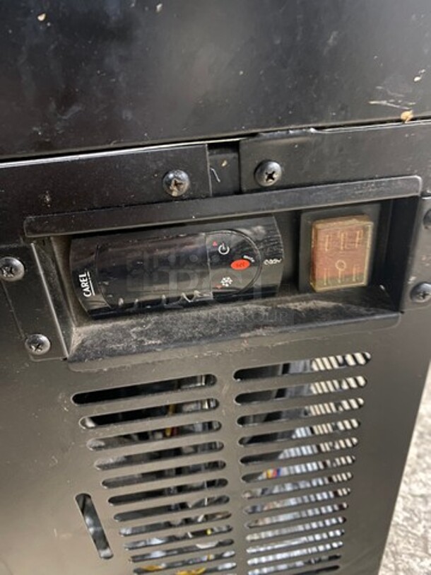 Supera 2 Glass Door Commercial Bar back cooler! MODEL BBC2448G SN:6236331315070207 115V  - Image 8 of 9