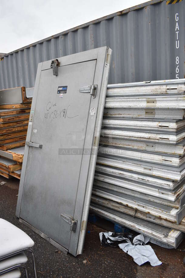 AmeriKooler 12'x7.5'x7.5' Walk In Cooler or Freezer Box w/ Condenser - Image 1 of 7