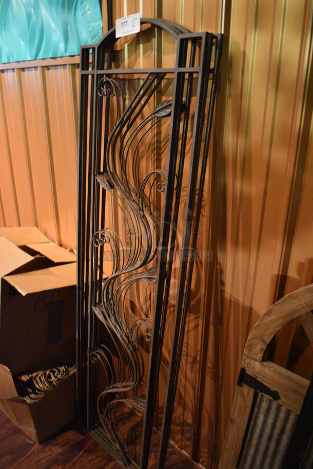4 Metal Decorative Panels. 20x0.5x63.5. 4 Times Your Bid! (bar) - Image 3 of 4