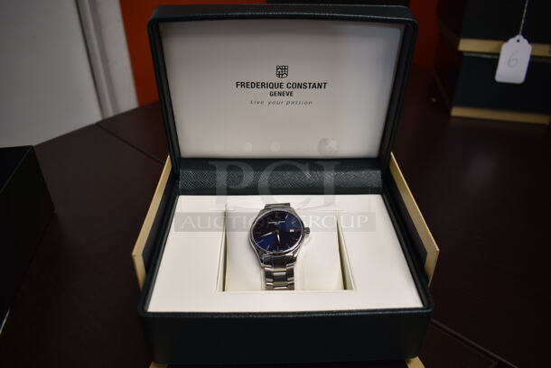 BRAND NEW IN BOX! Frederique Constant Geneve Men's Classics Quartz FC-220NS5B6B Watch - Image 1 of 9