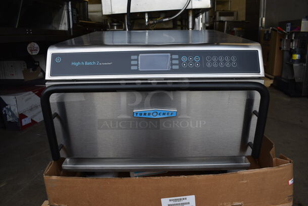 BRAND NEW IN BOX! 2021 Turbochef High H Batch 2 HHB2 Stainless Steel Commercial Countertop Electric Powered Rapid Cook Oven. 208/240 Volts, 1 Phase. 26x30x24. Tested and Working!