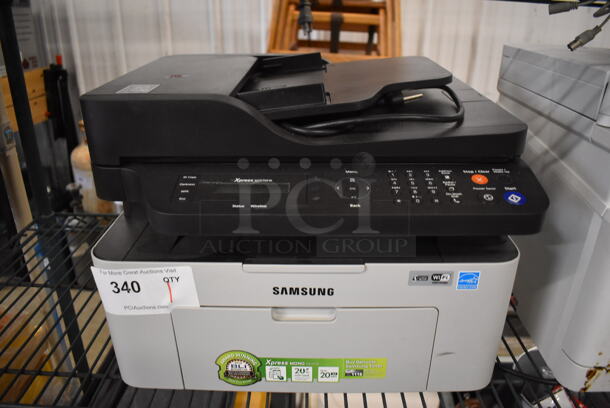 Samsung M2070FW Countertop Printer Scanner Copier Fax Machine. 16x15x13