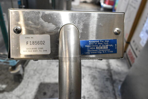 Cecilware Metal Countertop Warming Light. 120 Volts, 1 Phase. Tested and Working! - Image 5 of 6