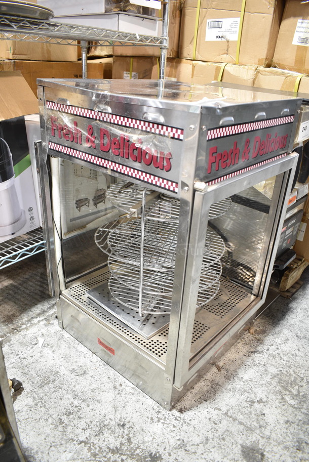 Stainless Steel Commercial Countertop Warming Holding Display Case Merchandiser. Tested and Working! - Image 2 of 8